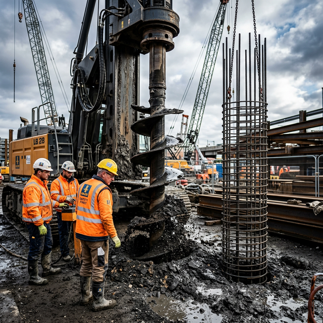 Pilas y Pilotes de cimentación profunda